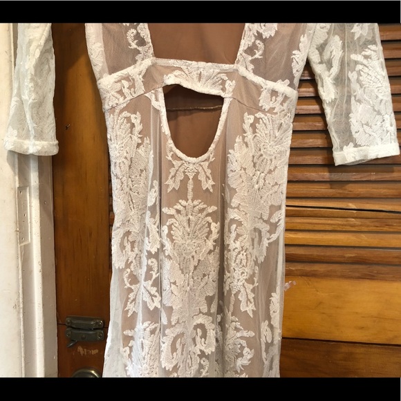 For Love and Lemons FL&L San Marcos Midi Dress S - Picture 13 of 15